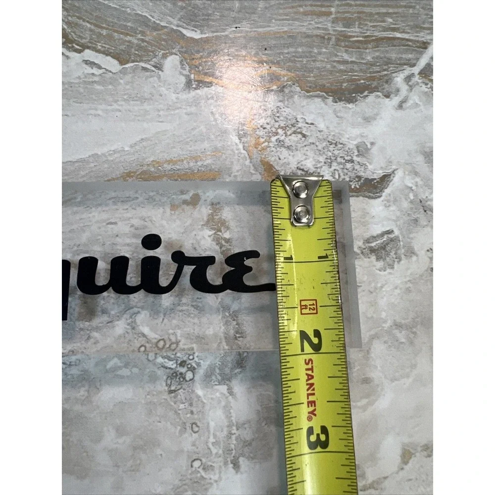 Esquire Store Display Promo Clear